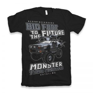 Big Foot to the Future T-Shirt