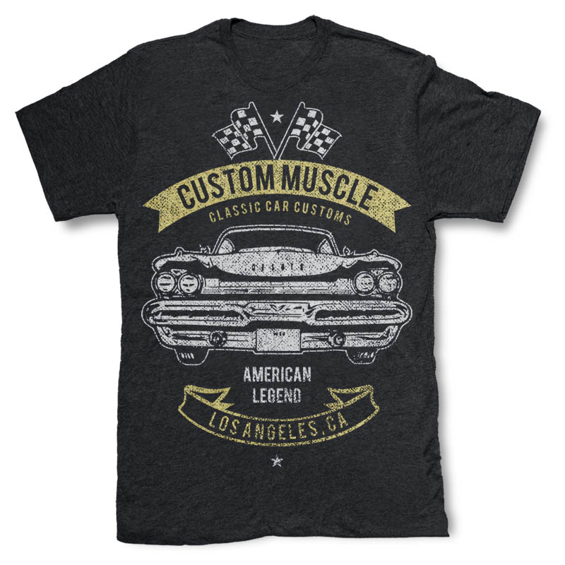 Custom Muscle Car T-Shirt – Eagle Custom Prints