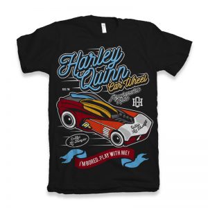 Harley Quinn Car Wheel