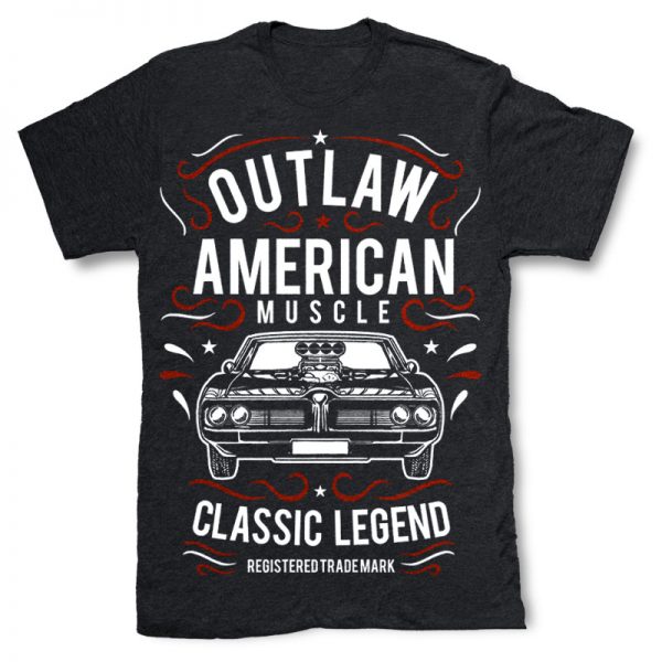 Outlaw American Muscle T-shirt