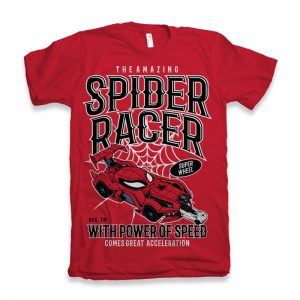 Spider-Racer-T-shirt